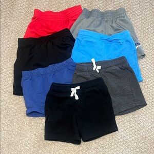 Kids Multi-Color Shorts Set of 7